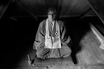 Meditation im Meditationszentrum Honora Zen Kloster mit Zen Mönch Abt Reding