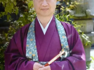 Zen Mönch Tenshin Kotouku Zenji Dharmavater