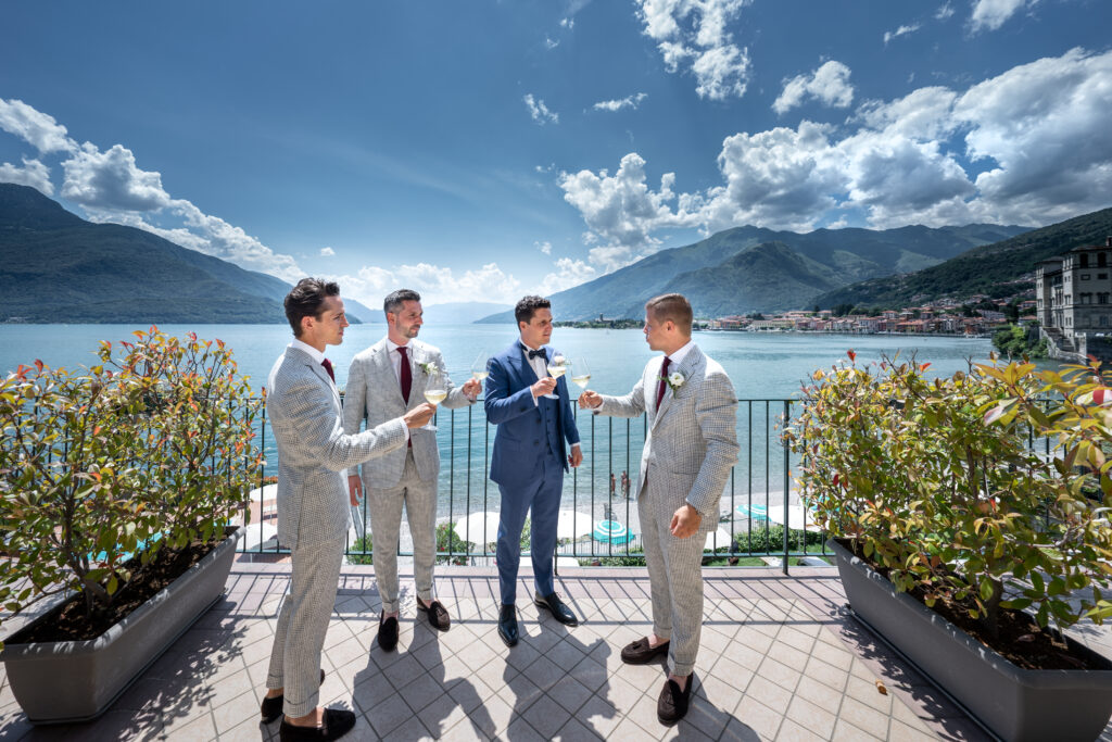 Lake Como Wedding Speaker Zen Monk Marcel Reding at the Palazzo Gallio in Italy