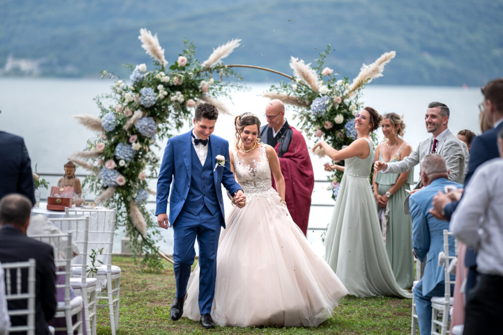 Lake Como Wedding Speaker Zen Monk Marcel Reding at the Palazzo Gallio in Italy