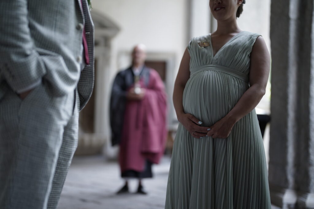 Lake Como Wedding Speaker Zen Monk Marcel Reding at the Palazzo Gallio in Italy