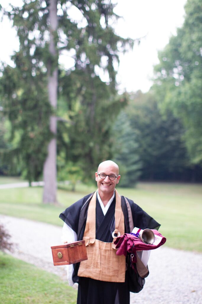 Wahrheit im meditationszentrum honora zen kloster mit zen mönch abt reding