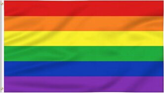 Bedeutung der lgbtq und Pride Flagge