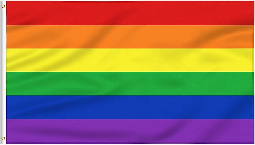 Bedeutung der lgbtq und Pride Flagge Vater Reding