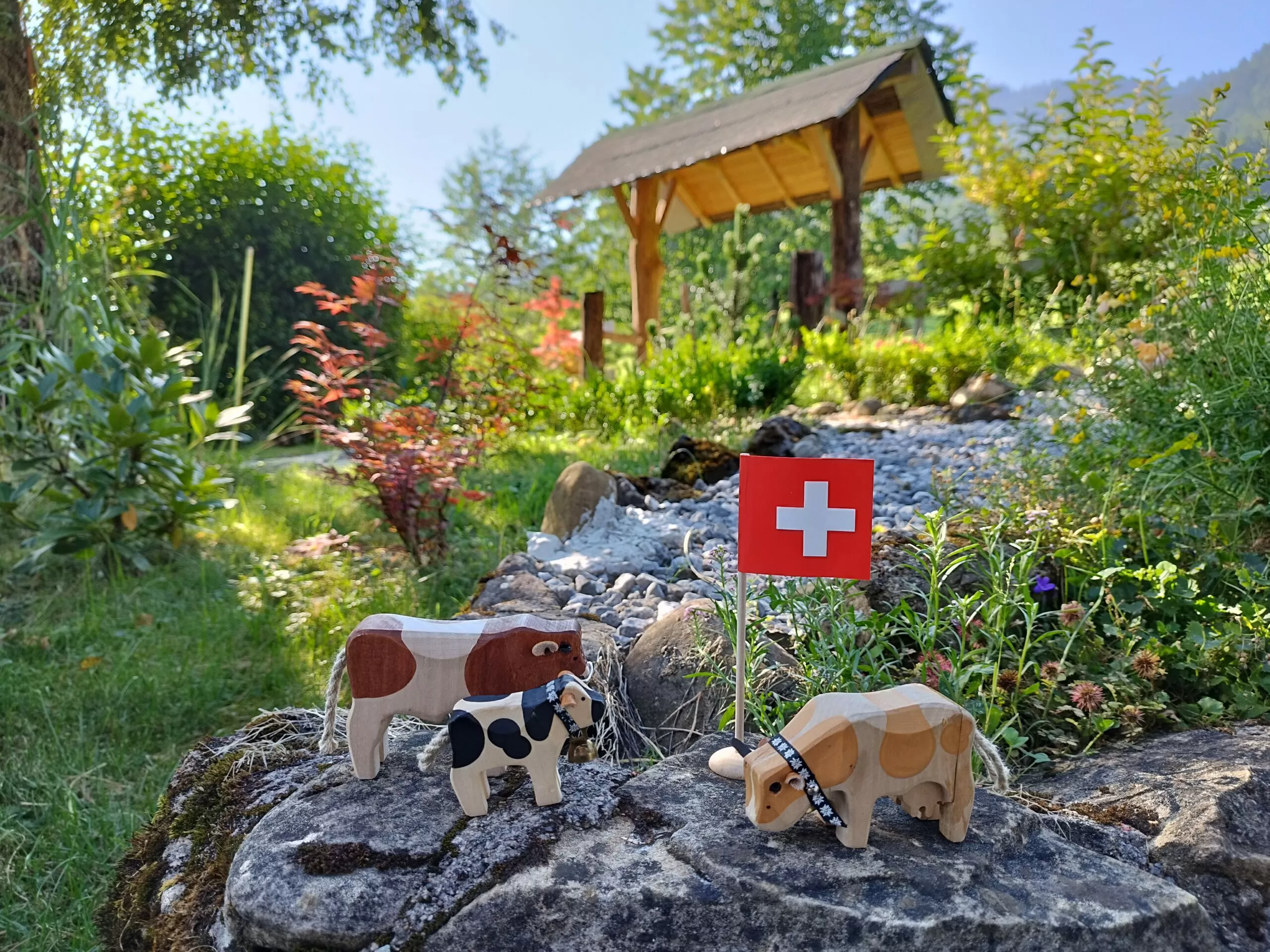 Nationalfeiertag 1. Agustfeier im Honora Zen Kloster in der Schweiz