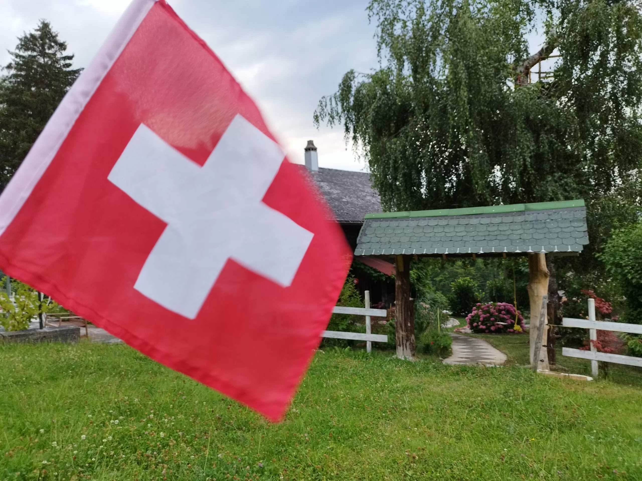 Nationalfeiertag 1. Agustfeier im Honora Zen Kloster in der Schweiz
